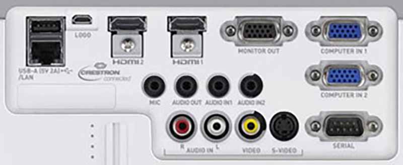Casio XJ-UT351WN-port